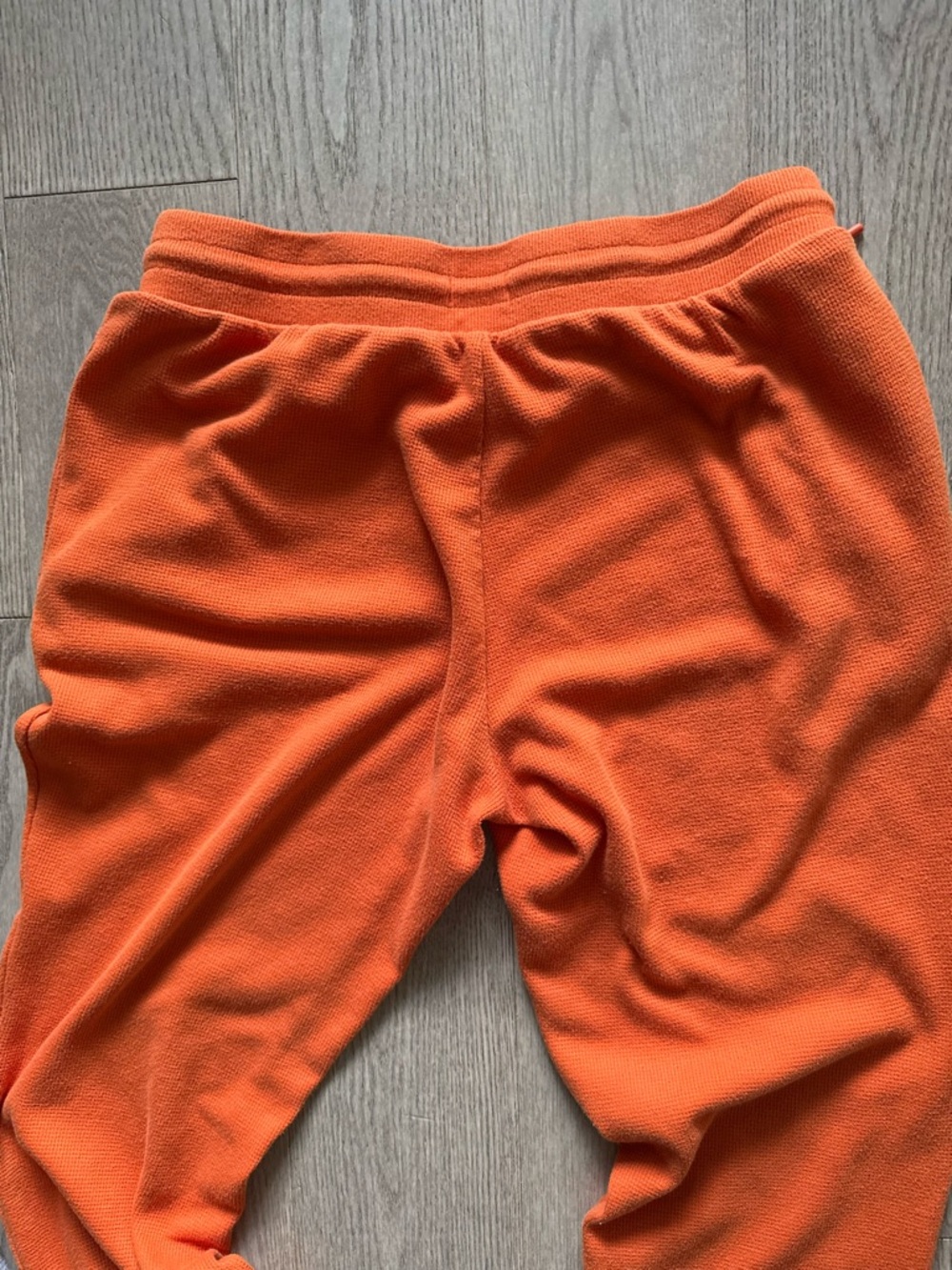 Sunday Best Aritzia Women's Orange Waffle Joggers in size M - Picture 11 of 11